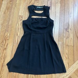 Kimchi Blue Elegant Black bow Sleeveless dress
